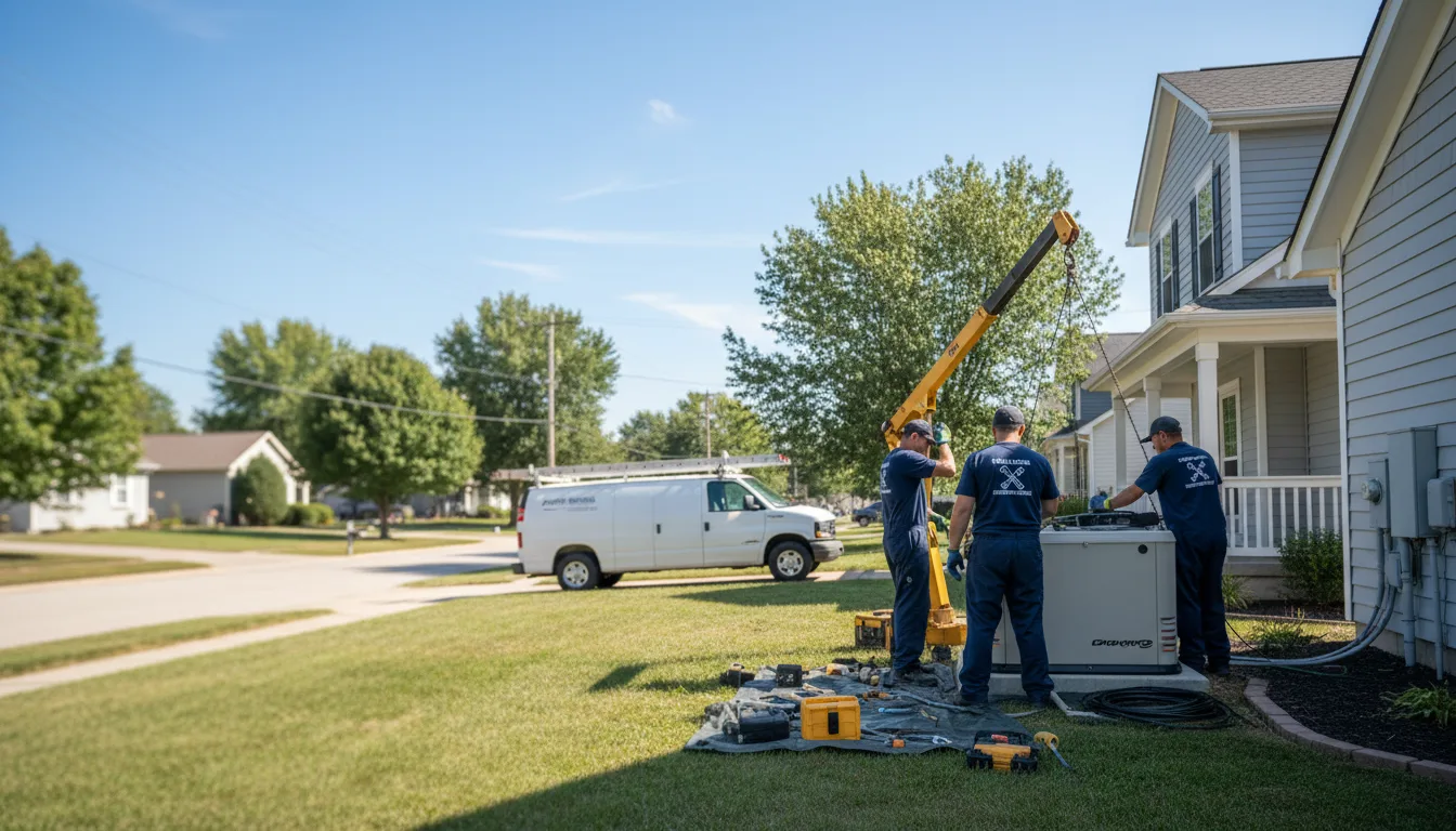 Generator Installation in Fisher, LA near me